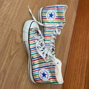 VINTAGE rainbow Converse!